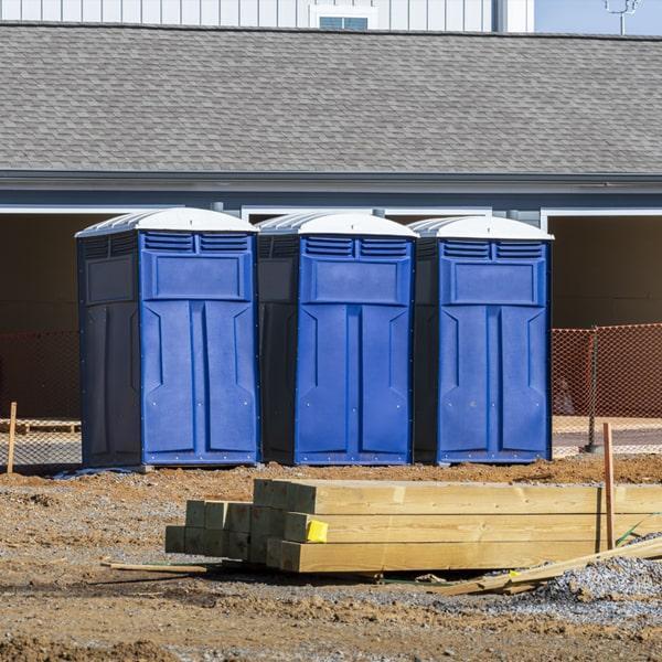 the number of portable restrooms required for a work site will depend on the size of the site and the number of workers, but job site portable toilets can help determine the appropriate amount